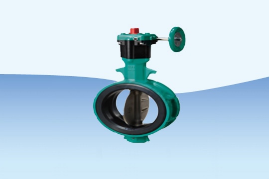 Rubber seal butterfly valve